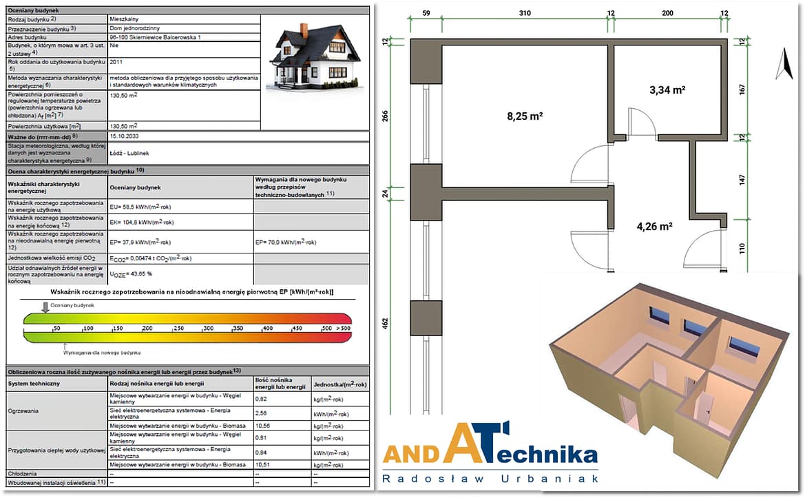 Świadectwa Charakterystyki Energetycznej Świadectwa Charakterystyki Energetycznej